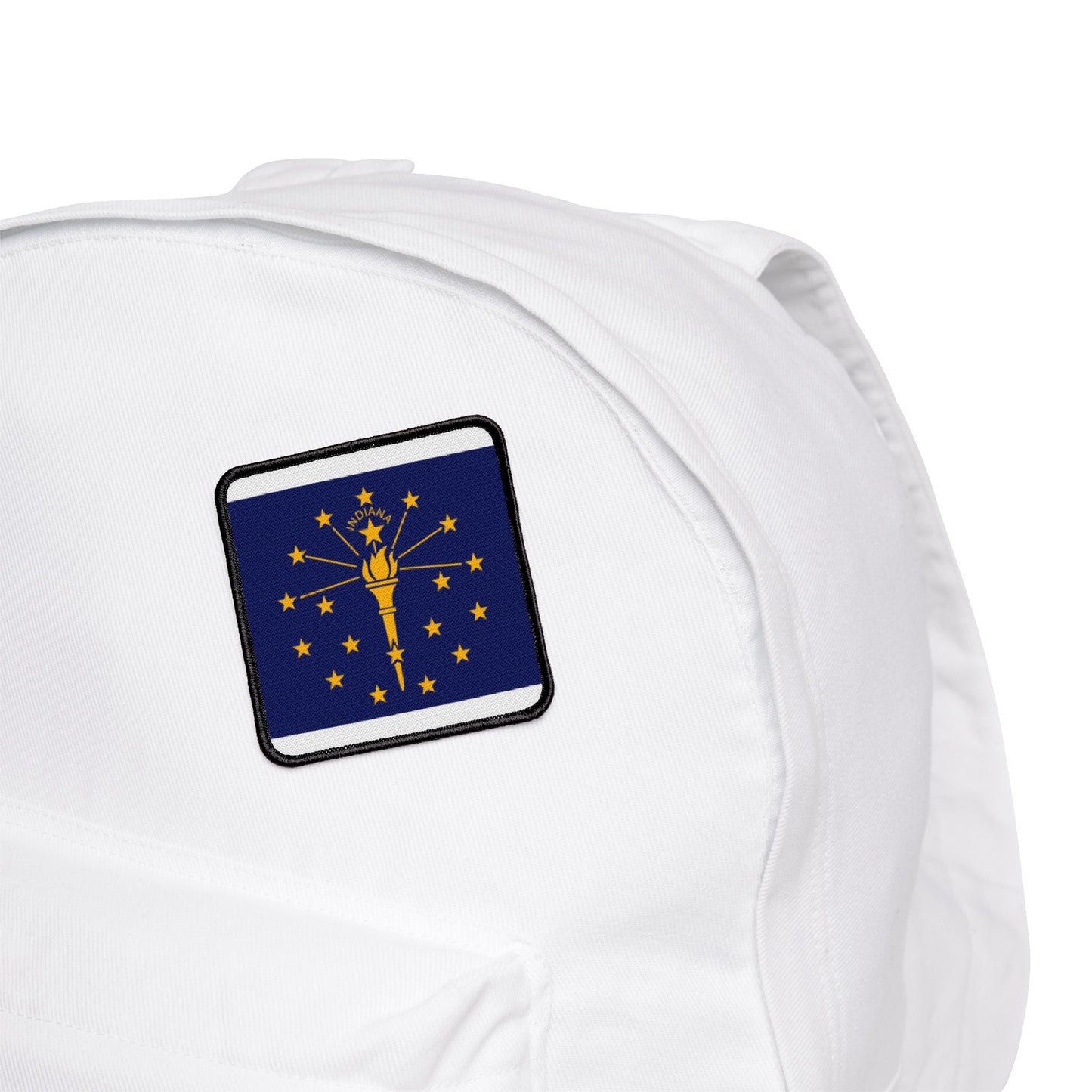Flag Village Indiana State Flag Embroidery Iron-On Patches