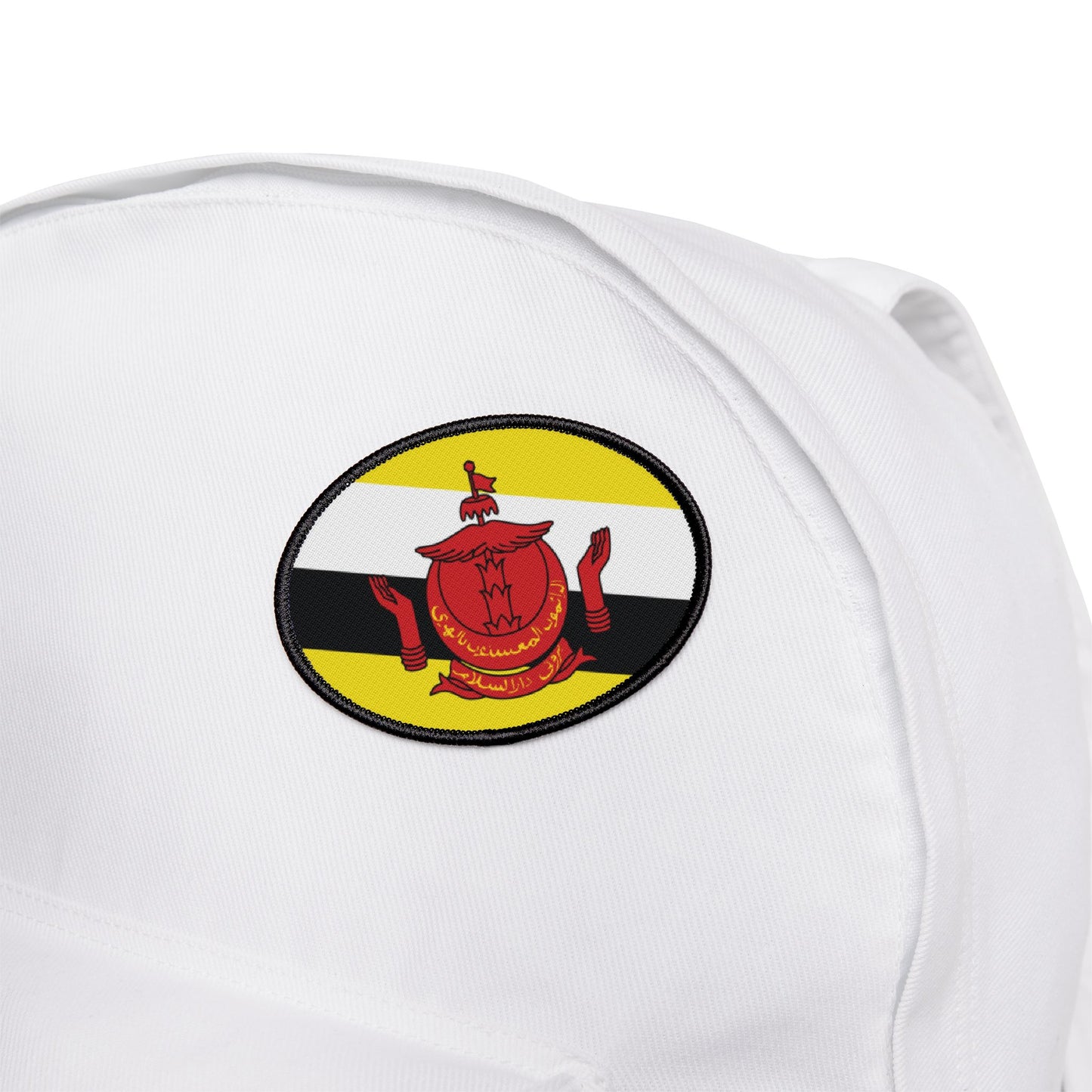 Flag Village Brunei Flag Embroidery Iron-On Patches