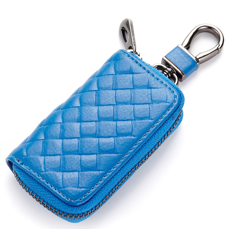 Flag Village Auto Tools Car key case leather key case men's woven