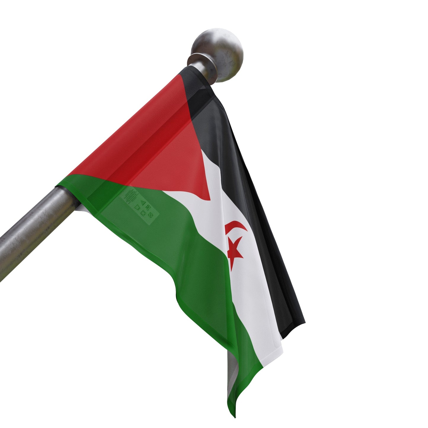 Flag Village Western Sahara Flag 18" x 12" / 36" x 24" / 60" x 36"