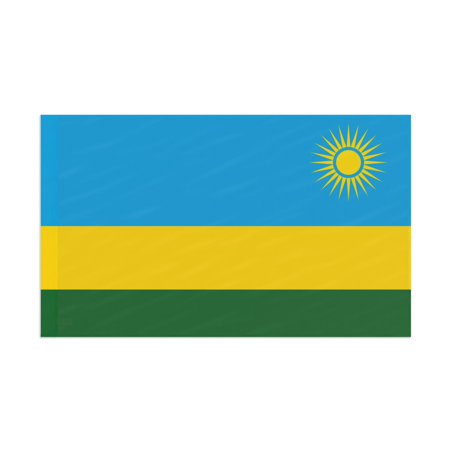 Flag Village Rwanda Flag 18" x 12" / 36" x 24" / 60" x 36"