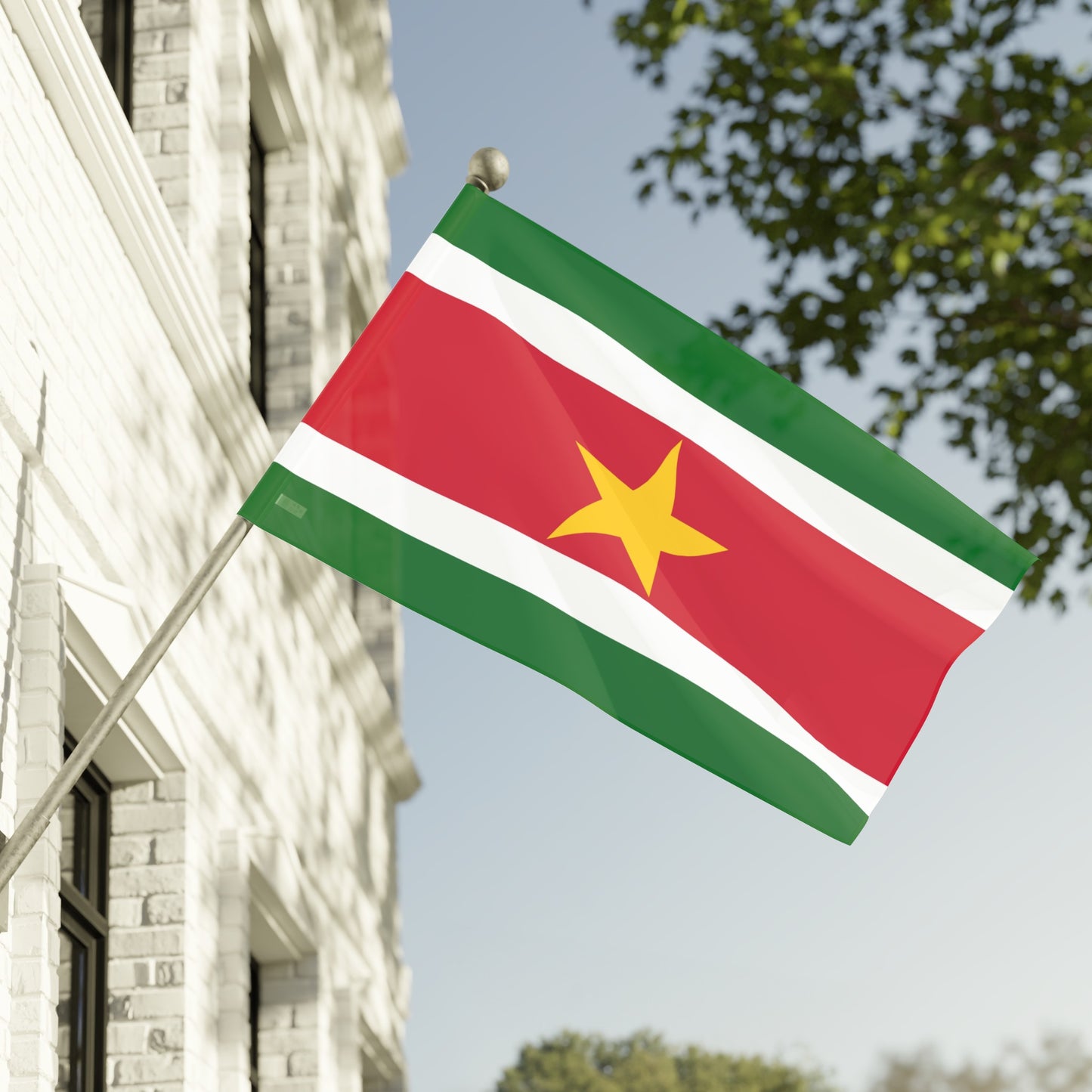 Flag Village Suriname Flag 18" x 12" / 36" x 24" / 60" x 36"
