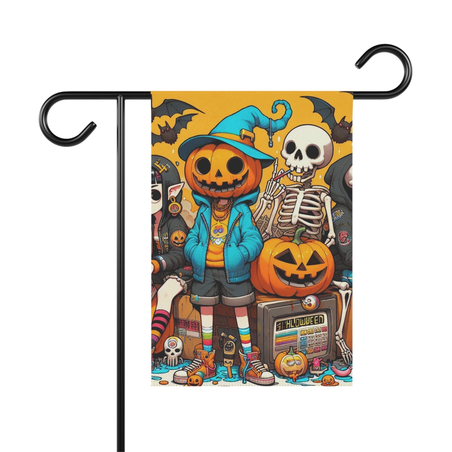 Flag Village Halloween Flag Garden & House Banner HW0172