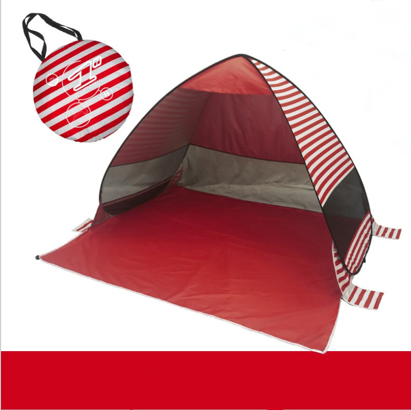 Flag Village Automatic Beach Tent