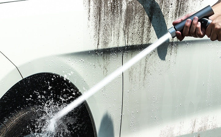 Flag Village Auto Tools High-pressure car wash water gun telescopic water nozzle