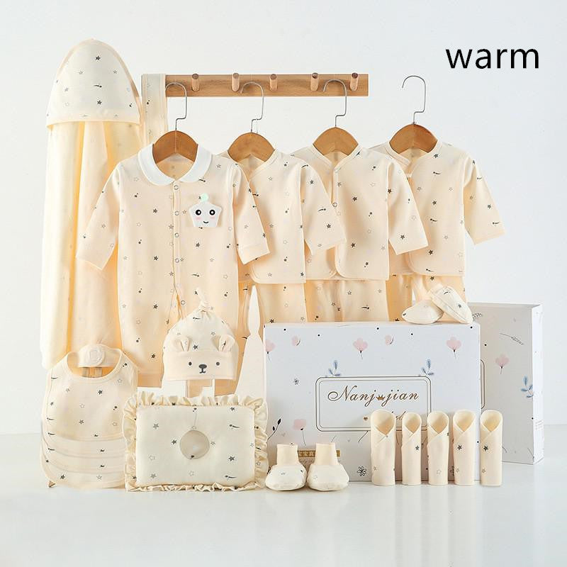 Flag Village Newborn Baby Clothes Thin Suit Baby Gift Box