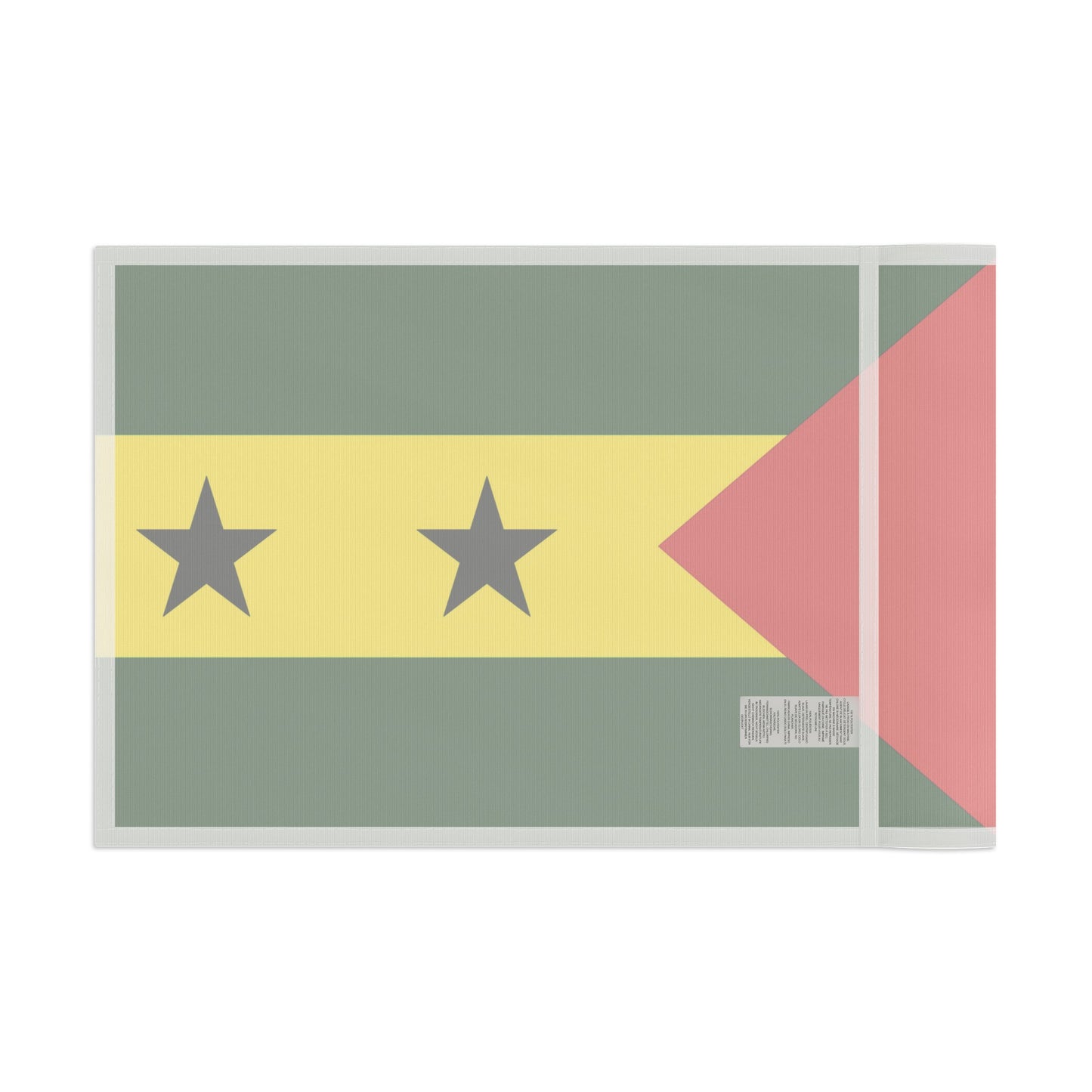 Flag Village Sao Tome And Principe 18" x 12" / 36" x 24" / 60" x 36"