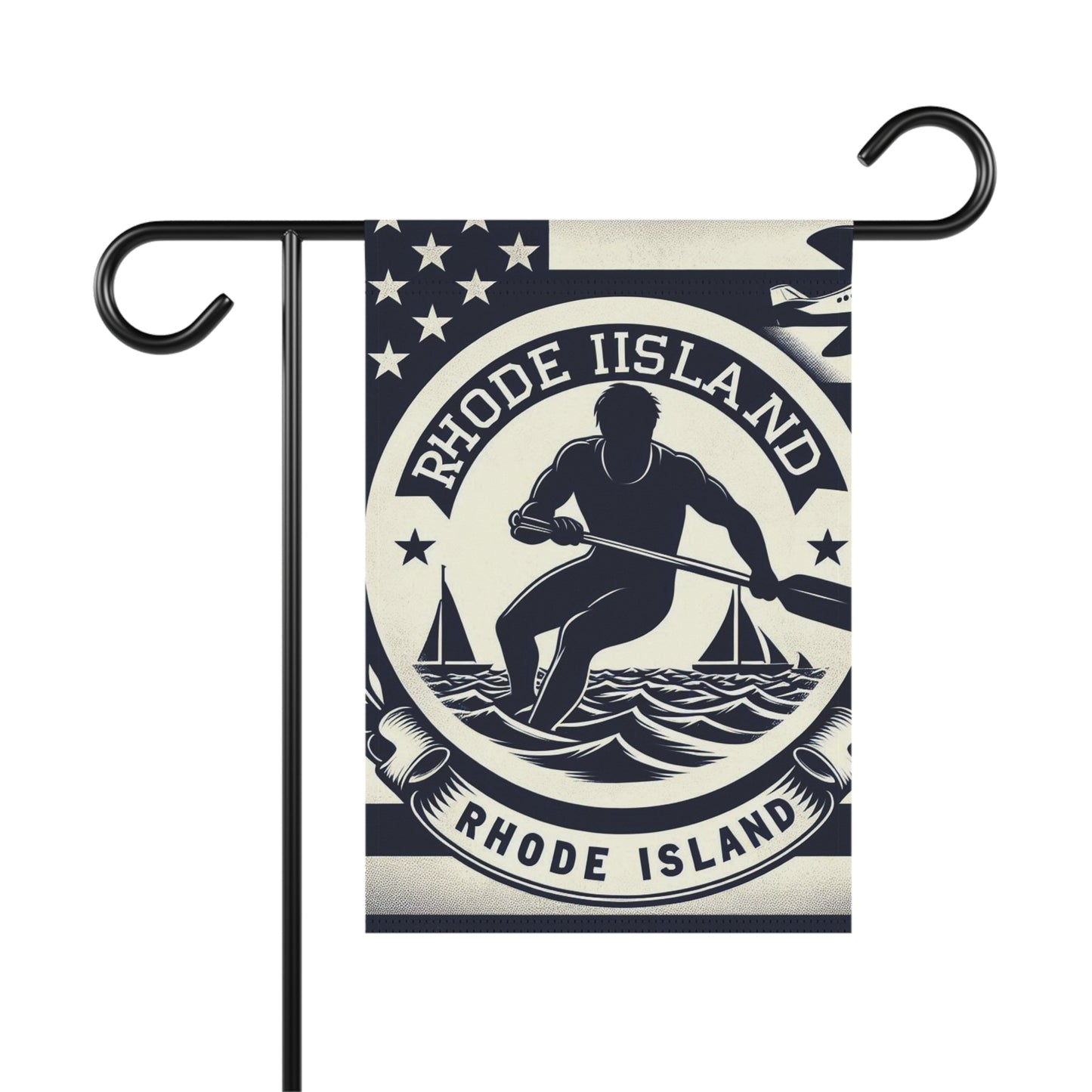 Flag Village Rhode Island State Flag Sporting Garden & House Banner RI0003