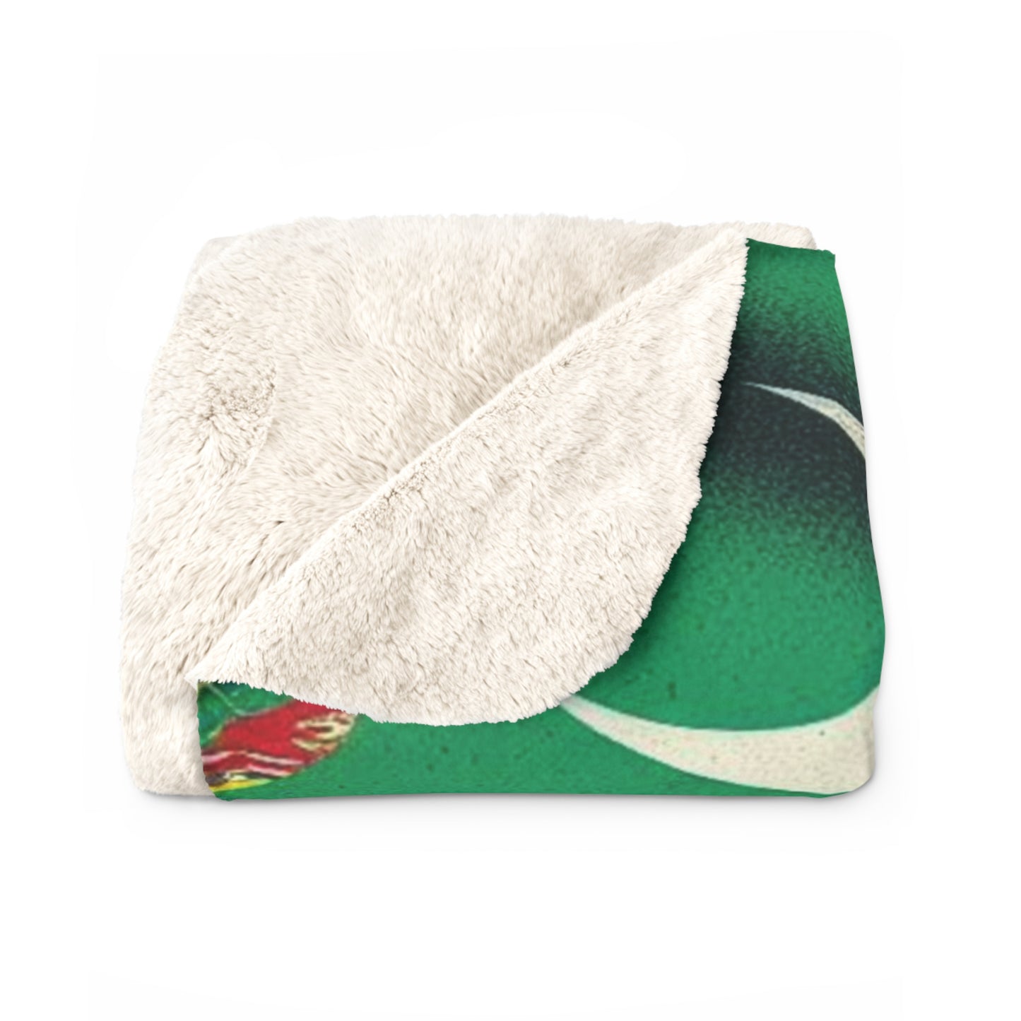 Flag Village Turkmenistan Sporting Flag Sherpa Fleece Blanket TKM0007