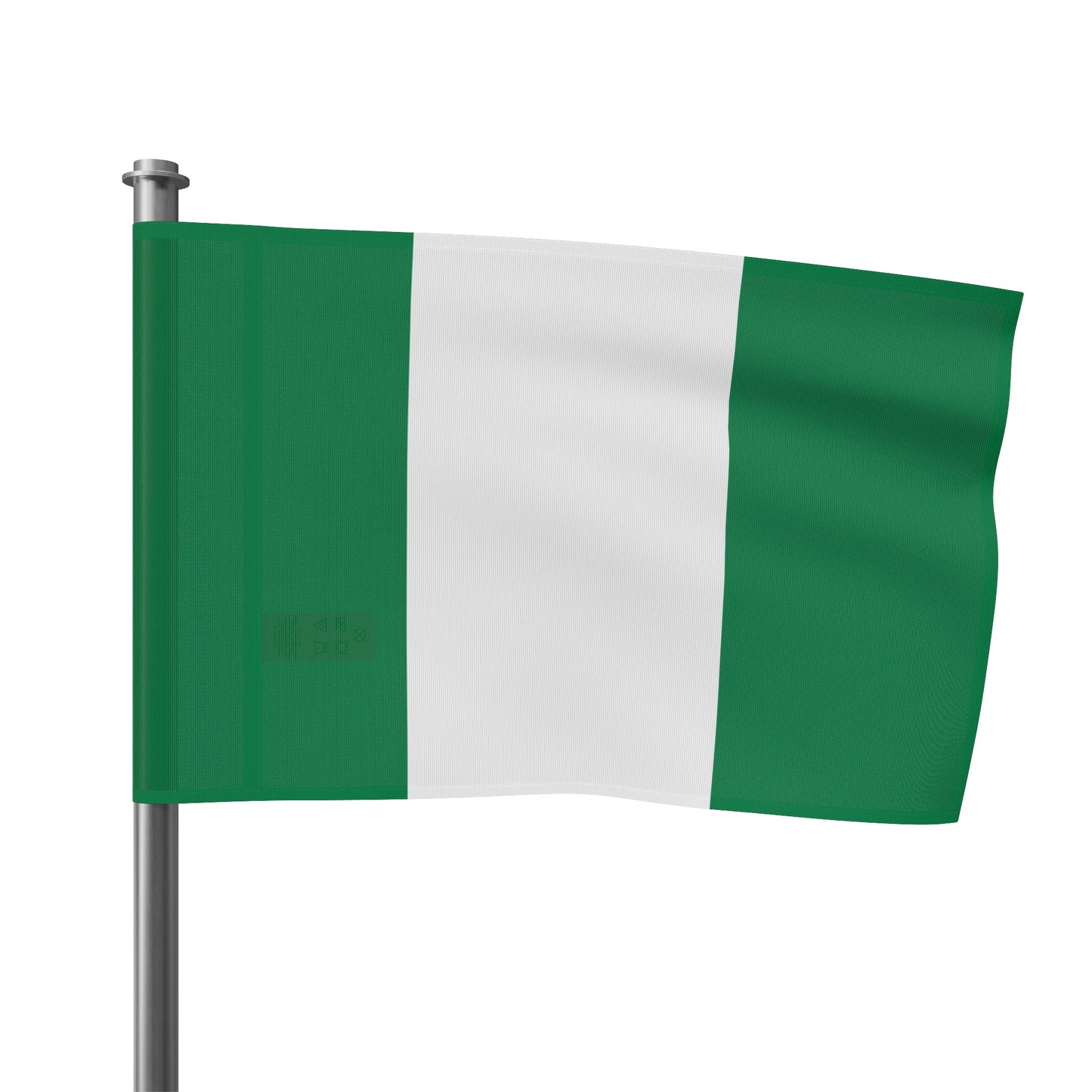 Flag Village Nigeria Flag 18" x 12" / 36" x 24" / 60" x 36"