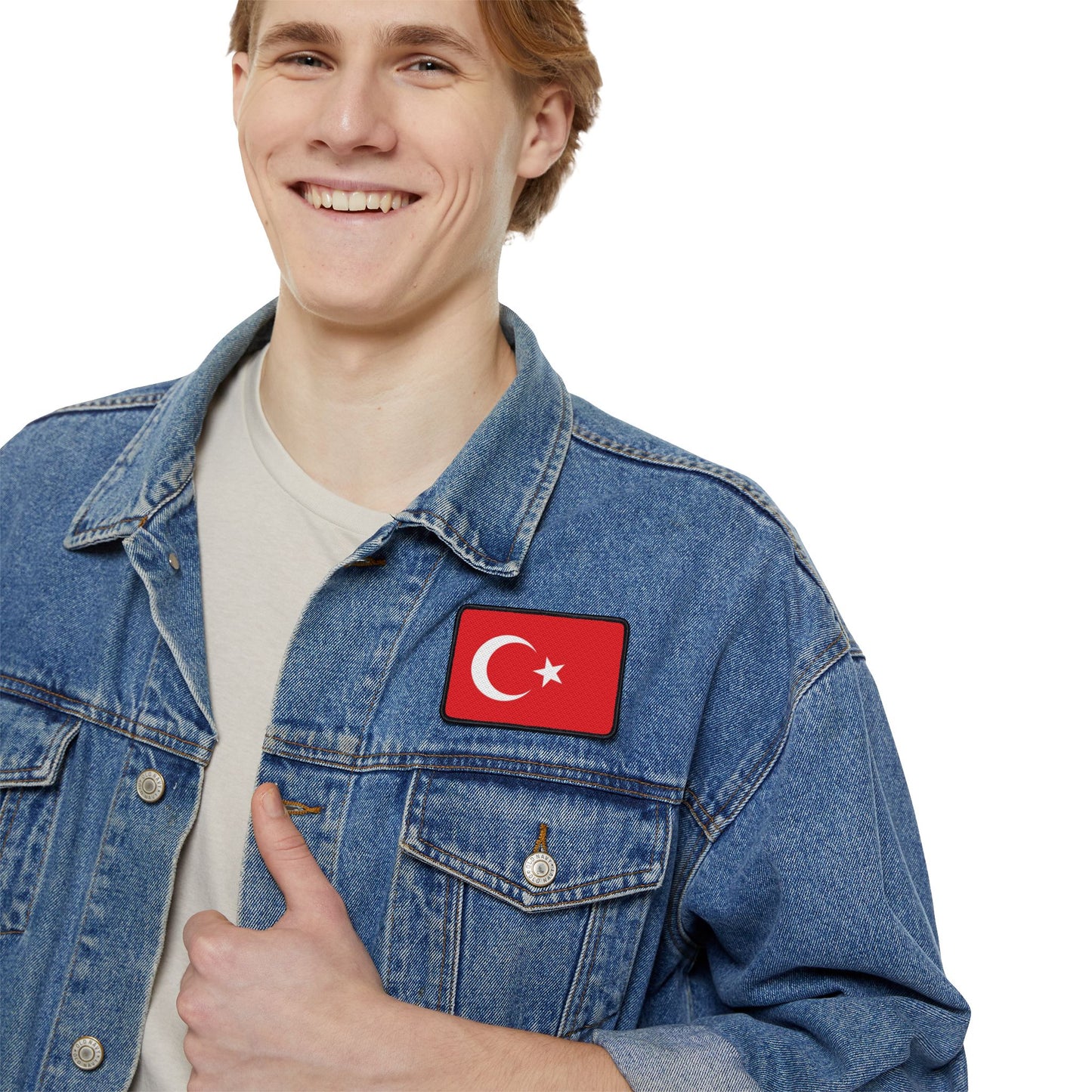 Flag Village Turkey Flag Embroidery Iron-On Patches