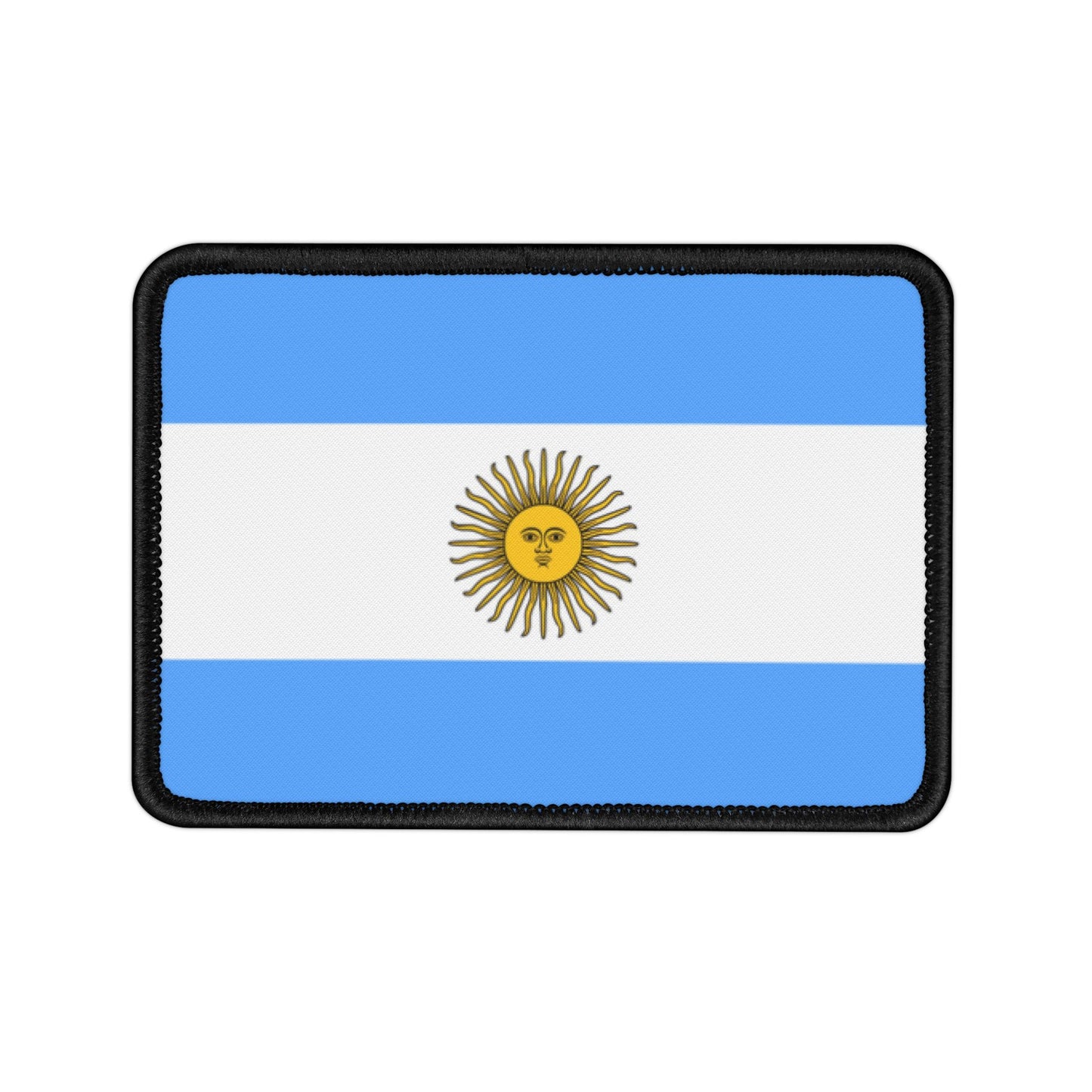 Flag Village Argentina Flag Embroidery Iron-On Patches