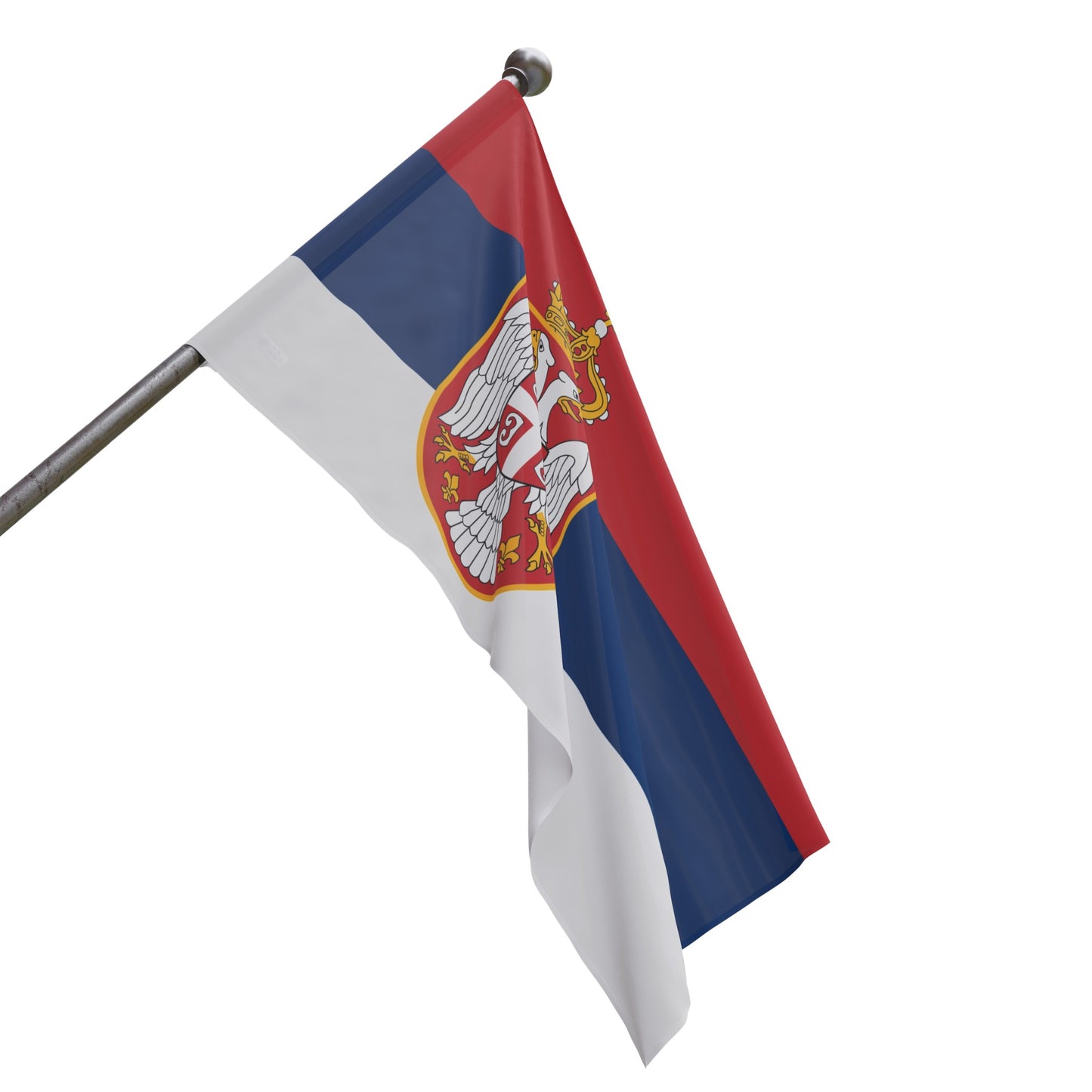 Flag Village Serbia Flag 18" x 12" / 36" x 24" / 60" x 36"