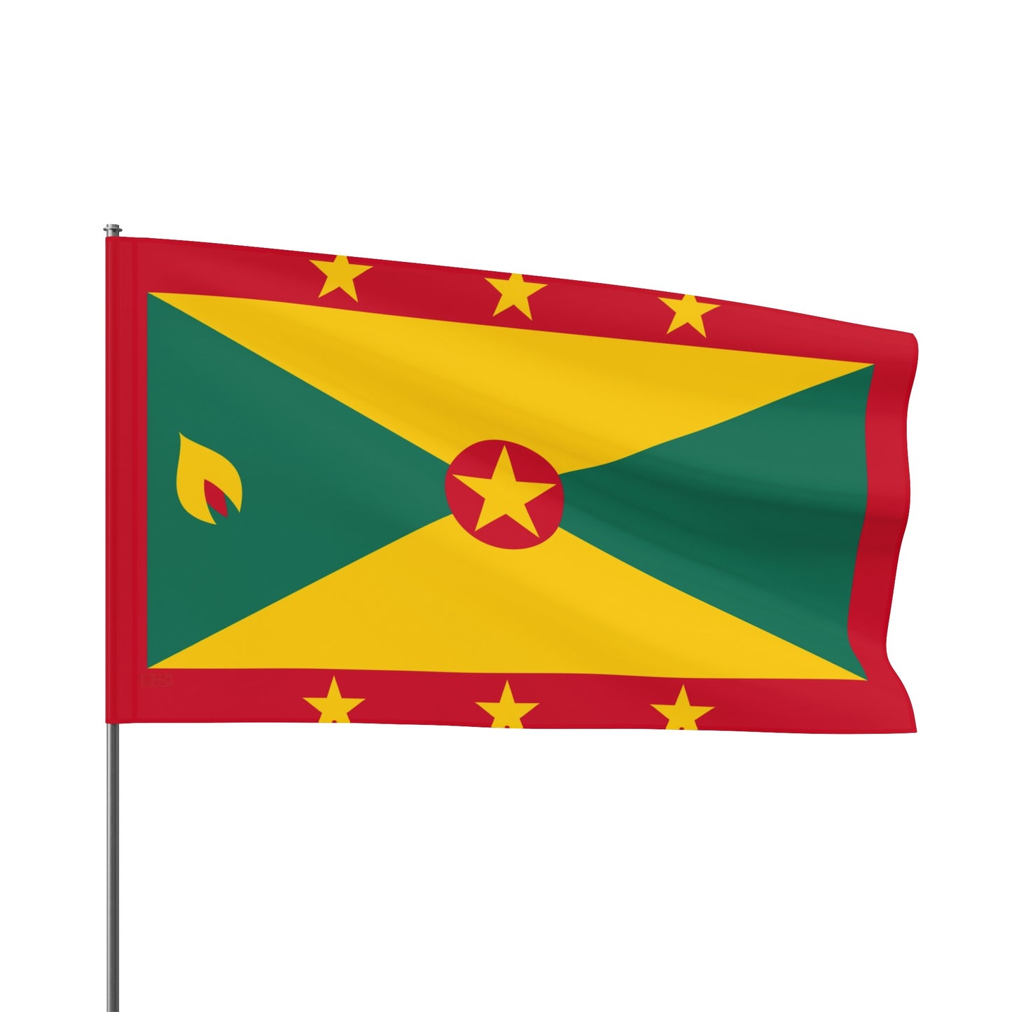 Flag Village Grenada Flag 18" x 12" / 36" x 24" / 60" x 36"