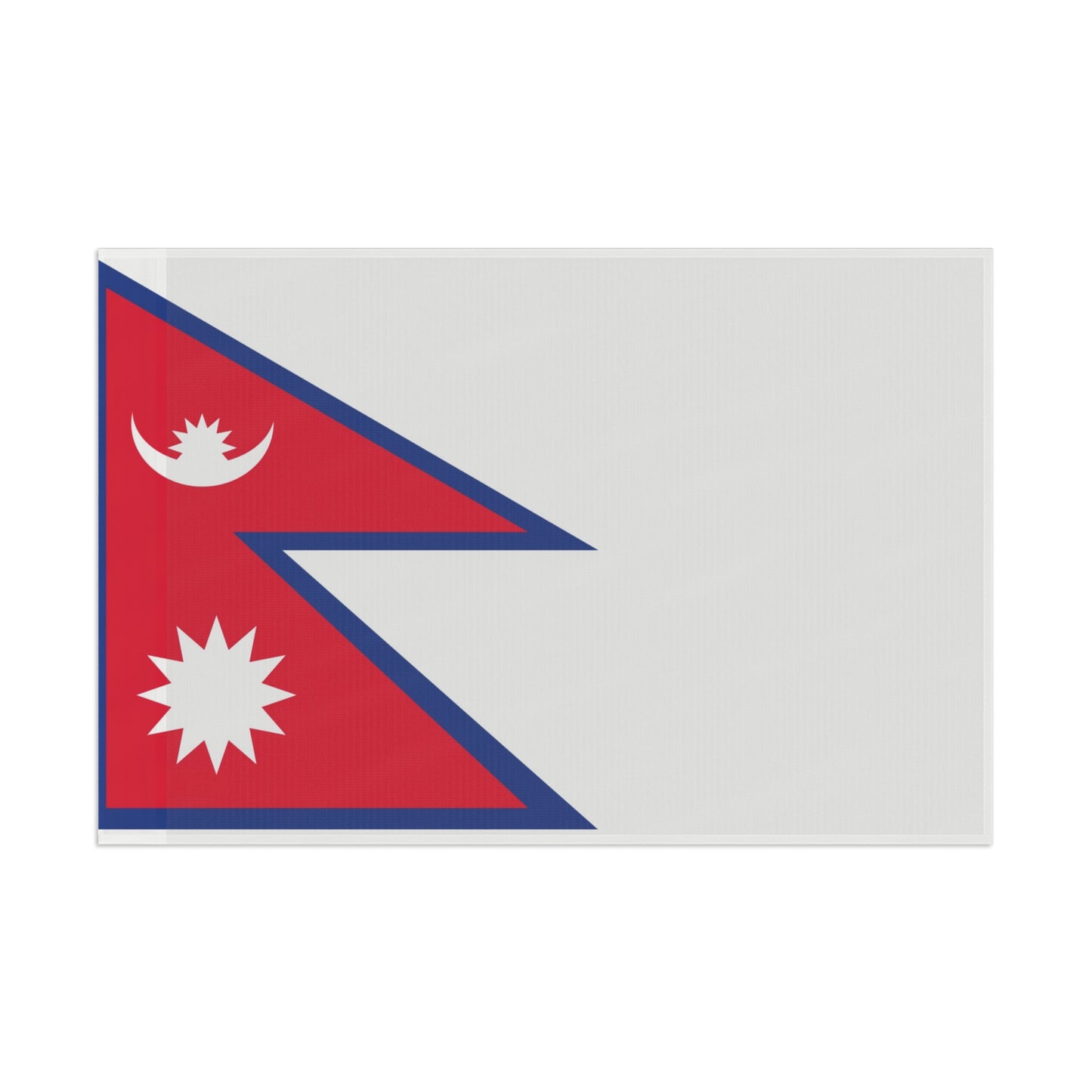 Flag Village Nepal Flag 18" x 12" / 36" x 24" / 60" x 36"