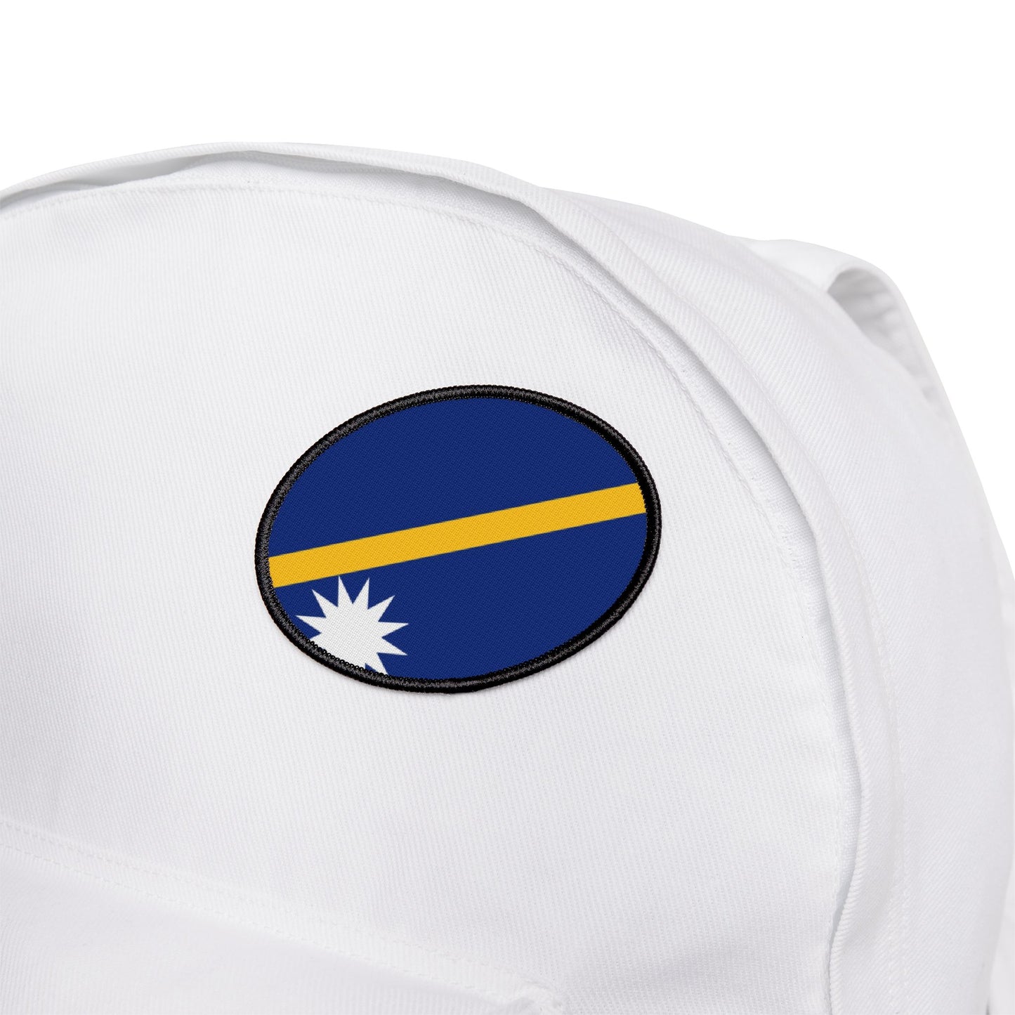 Flag Village Nauru Flag Embroidery Iron-On Patches