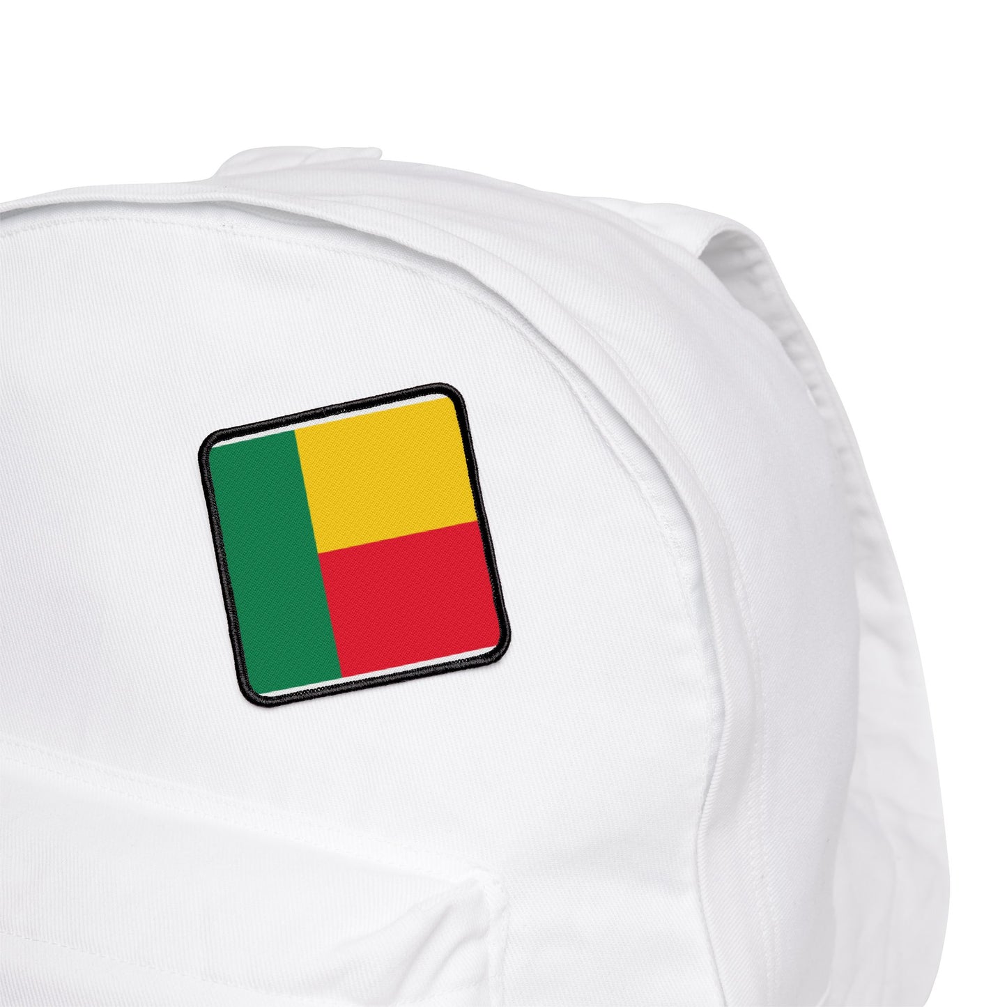 Flag Village Benin Flag Embroidery Iron-On Patches