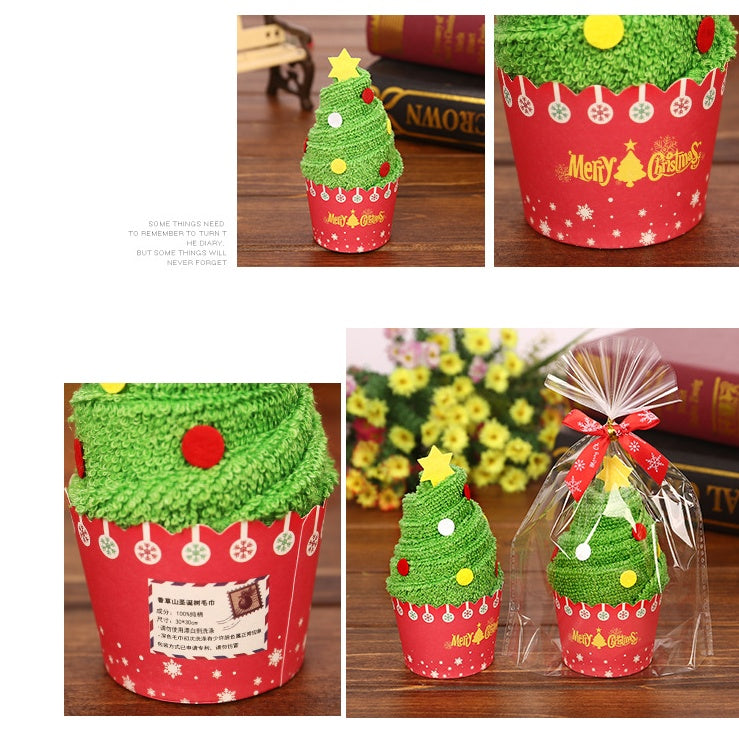 Flag Village Christmas towel gift box
