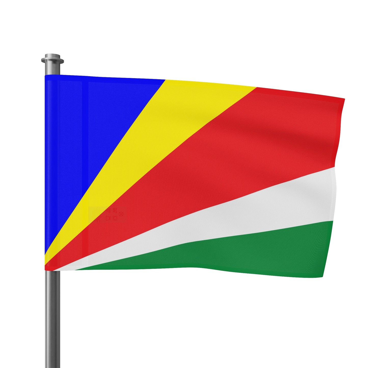 Flag Village Seychelles Flag 18" x 12" / 36" x 24" / 60" x 36"