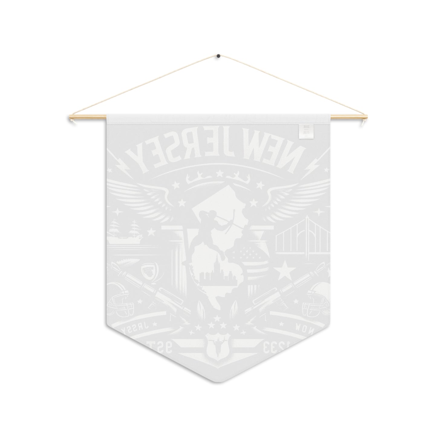 Flag Village New Jersey State Flag Pennant Sporting Home Wall decoration NJ0002
