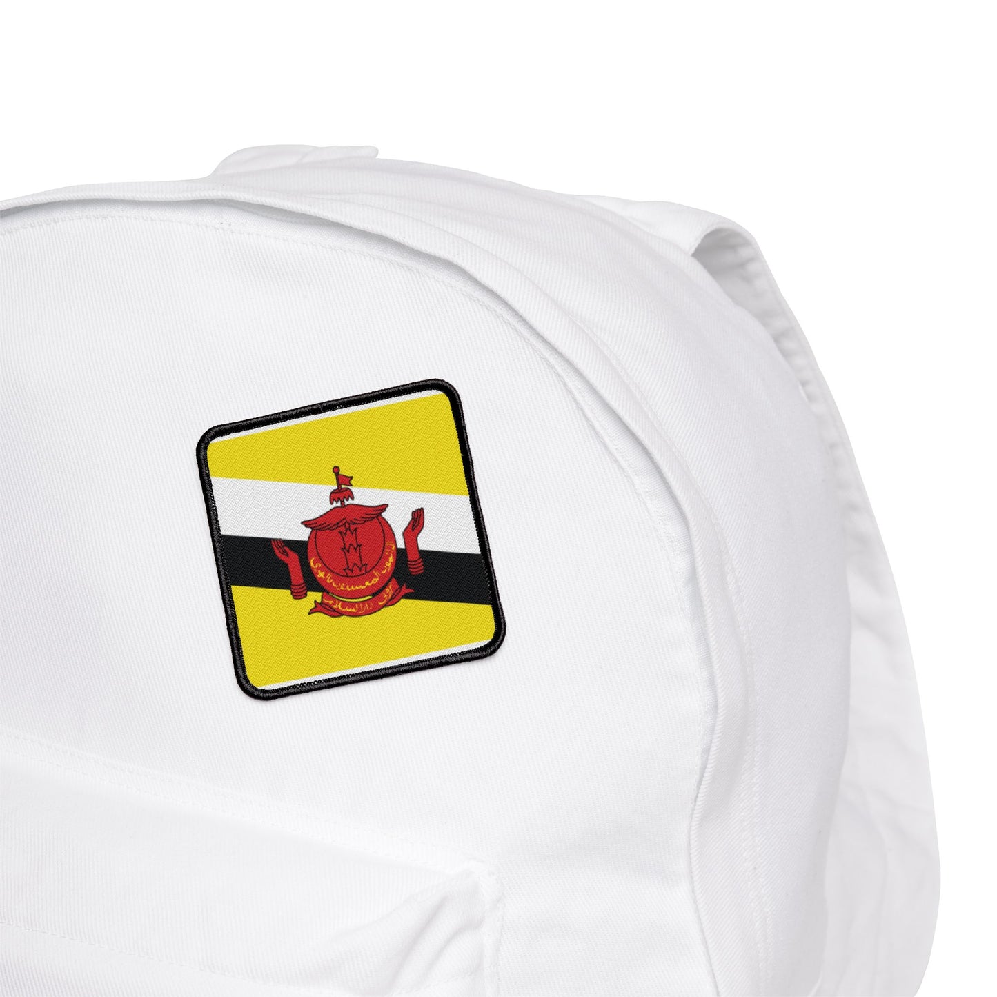 Flag Village Brunei Flag Embroidery Iron-On Patches