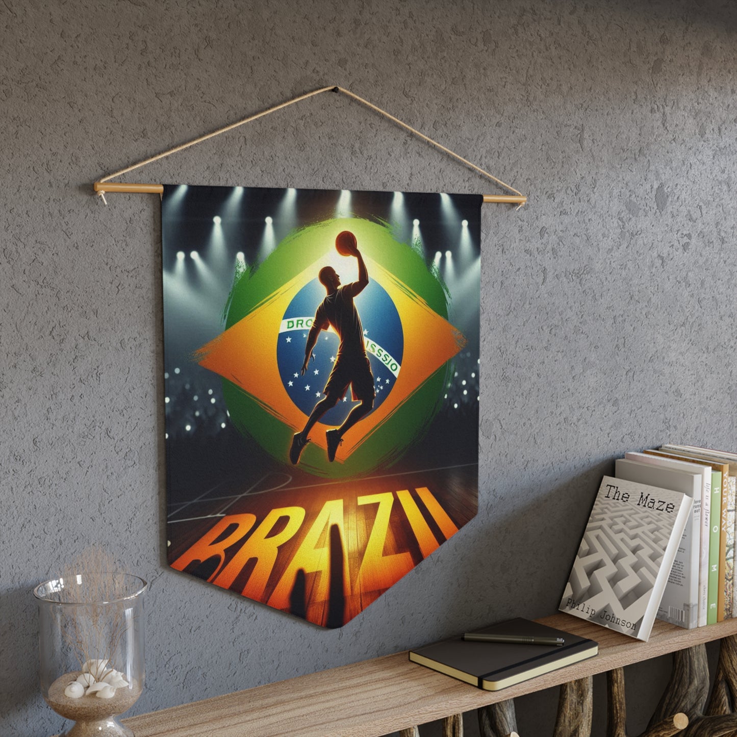 Flag Village Brazil Flag Pennant Sporting Home Wall decoration BRA0004