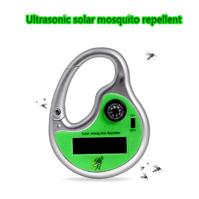 Flag Village Portable Solar Charging Ultrasonic Electronic Mosquito Repellent
