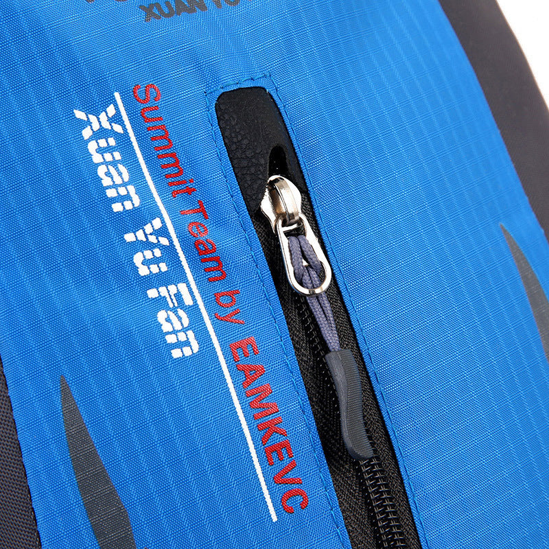 Flag Village Outdoor mountaineering bag men and women riding backpack Korean sports bag leisure travel backpack