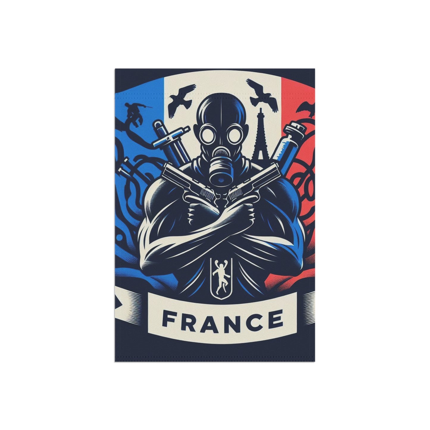 Flag Village France Flag Sporting Garden & House Banner FRA0004