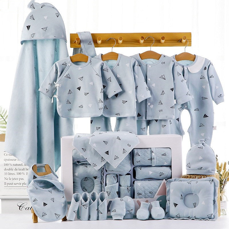 Flag Village Cotton Winter Newborn Baby Gift Box Newborn Supplies