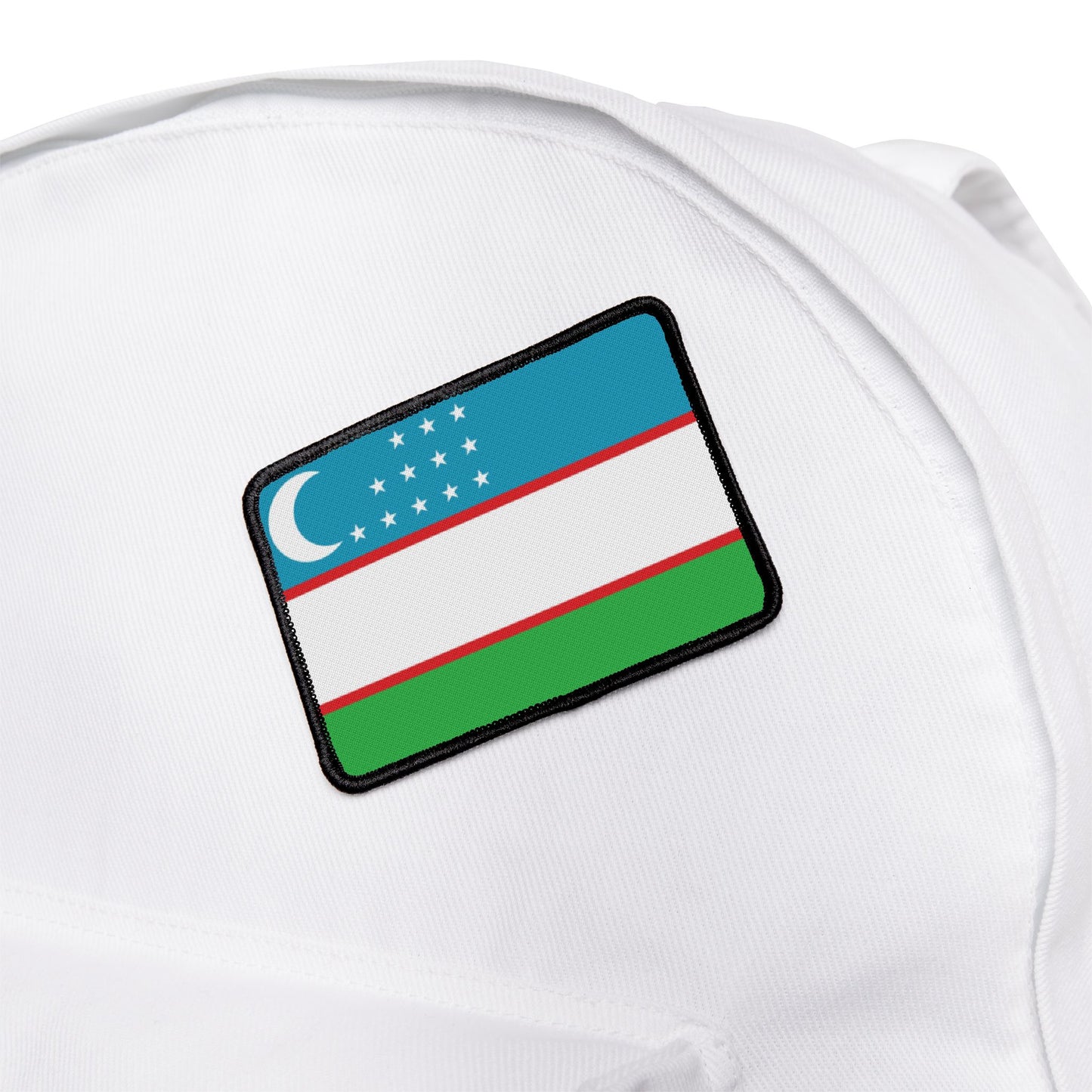 Flag Village Uzbekistan Flag Embroidery Iron-On Patches