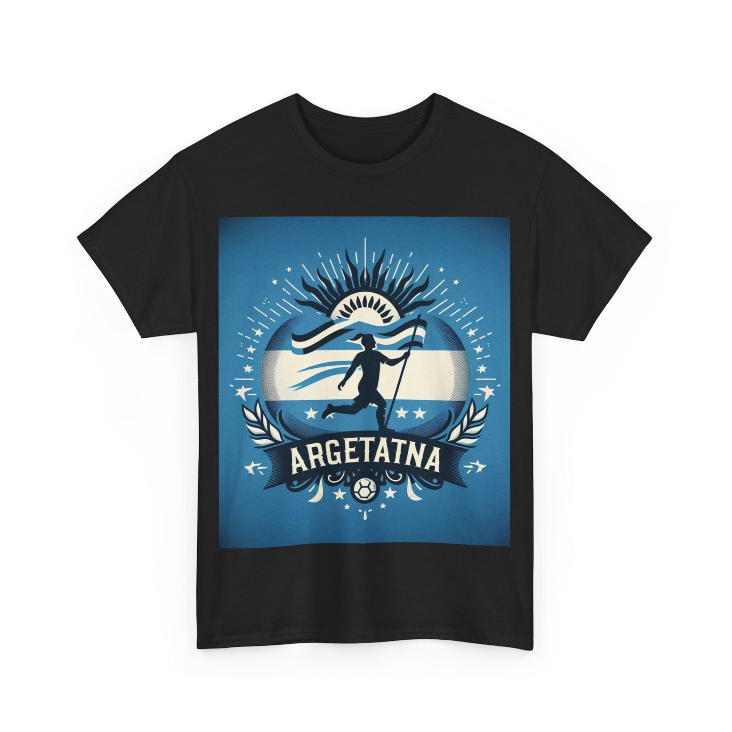 Flag Village Argentina Sporting Flag T-SHIRT Heavy Cotton Tee ARG0007