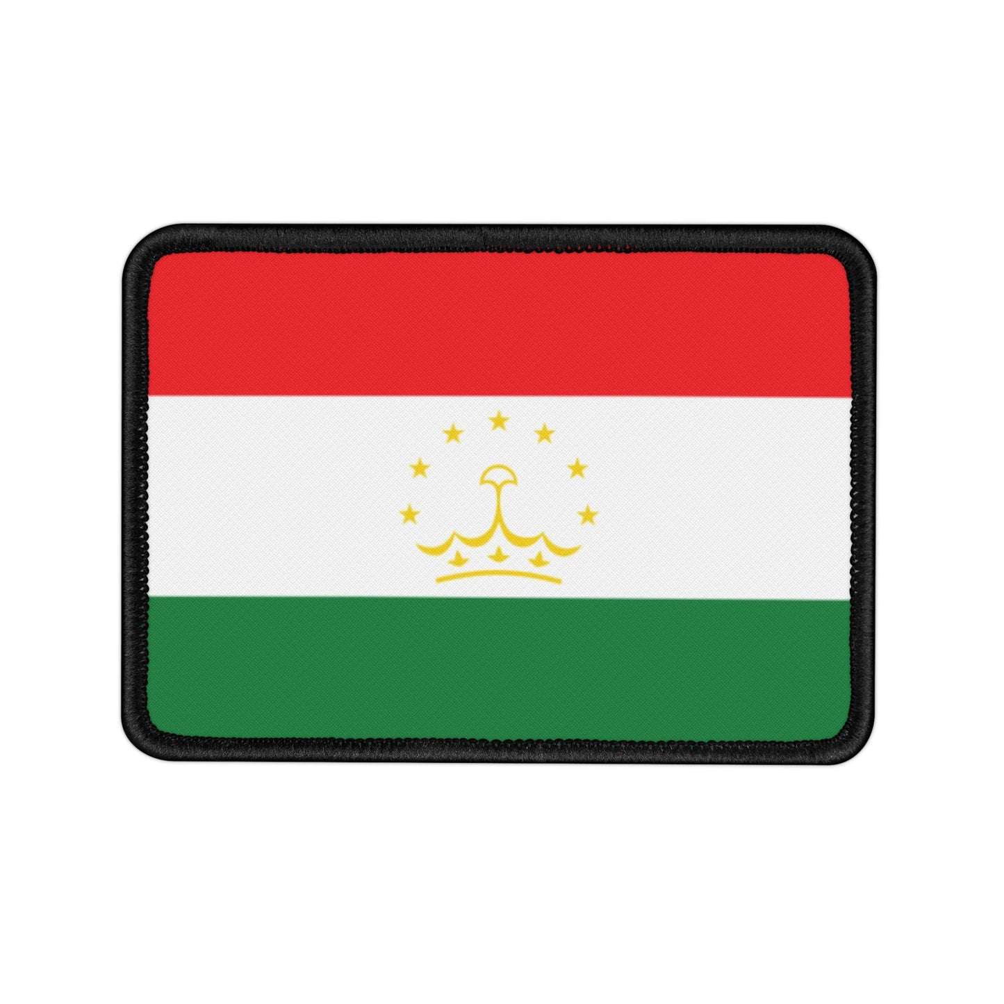 Flag Village Tajikistan Flag Embroidery Iron-On Patches