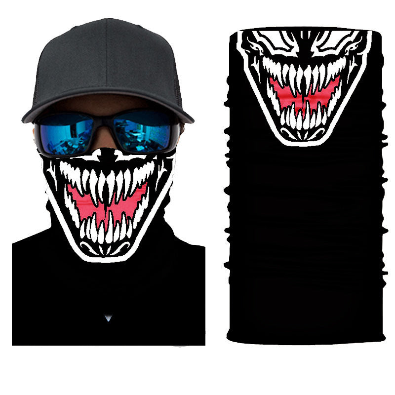Flag Village Multifunctional Magic Headband Windproof Sunscreen Outdoor Cycling Mask