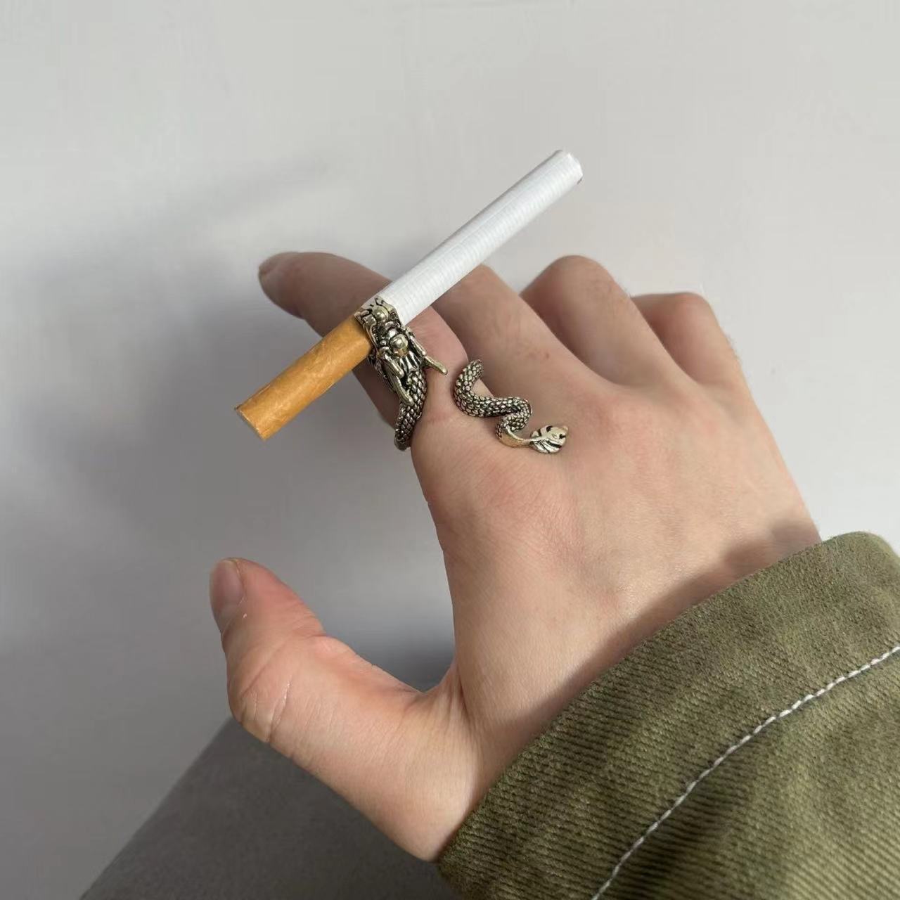 Flag Village Hipster Smoking Ring Creative Gifts