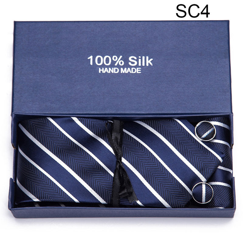Flag Village Men's Tie Gift Box Set Group Business Formal