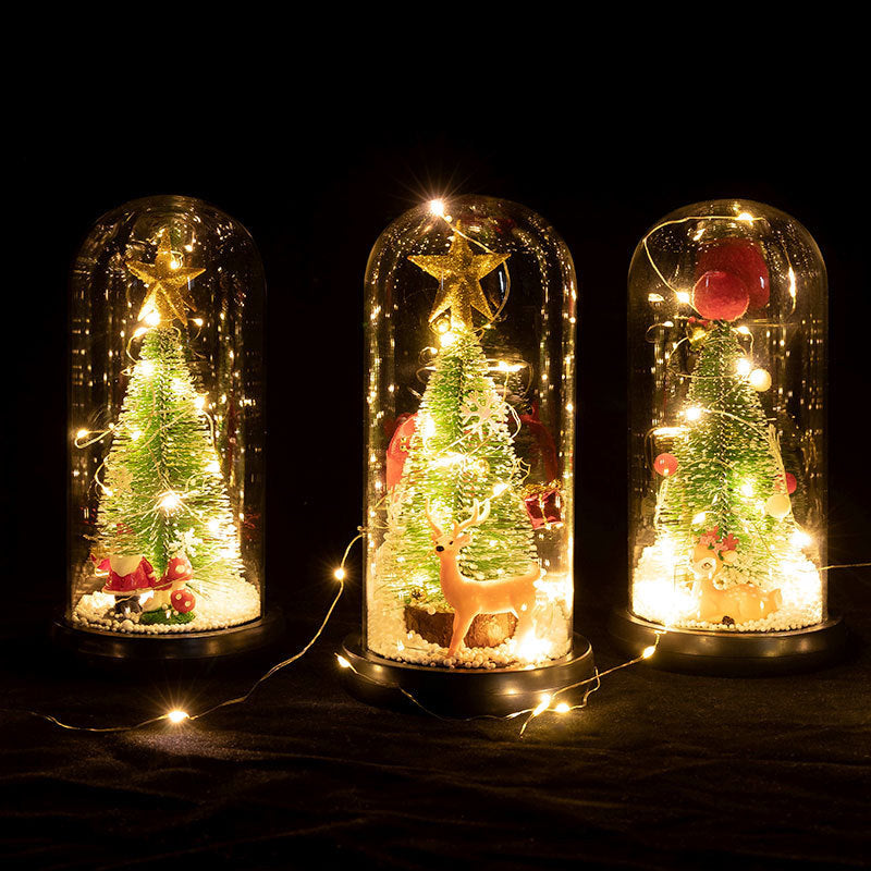 Flag Village Creative Christmas Gifts Cedar Window Decorations