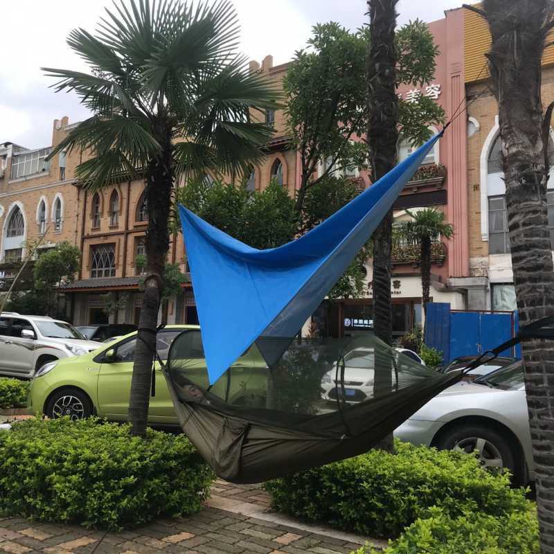 Flag Village Camping Mosquito Net Hammock Package