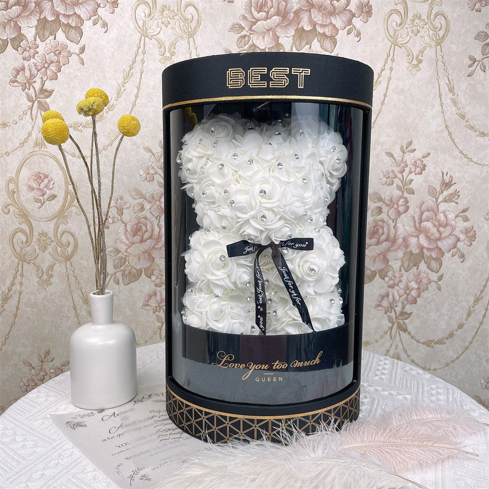 Flag Village Eternal Flower Gift Box For Girlfriend Proposal