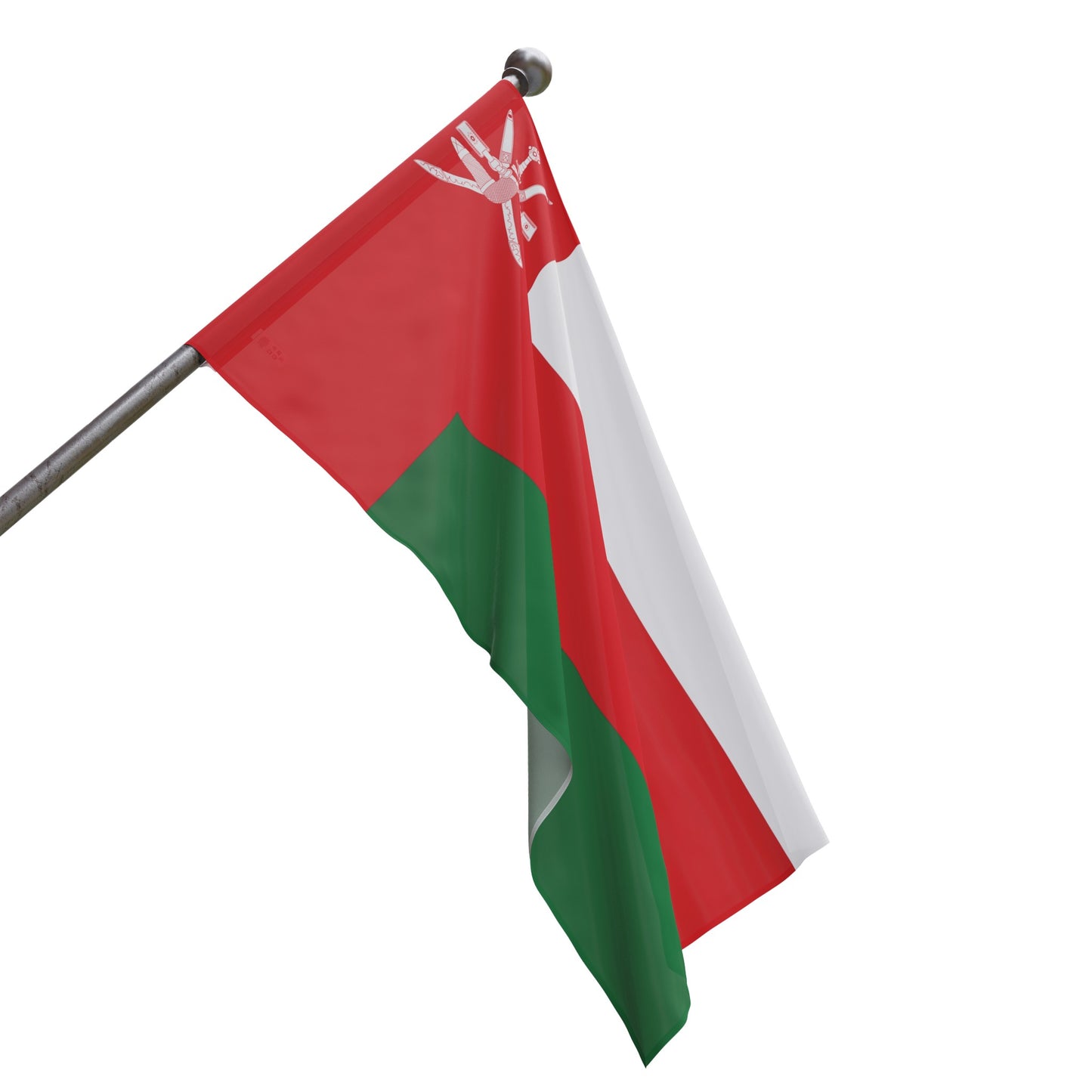 Flag Village Oman Flag 18" x 12" / 36" x 24" / 60" x 36"