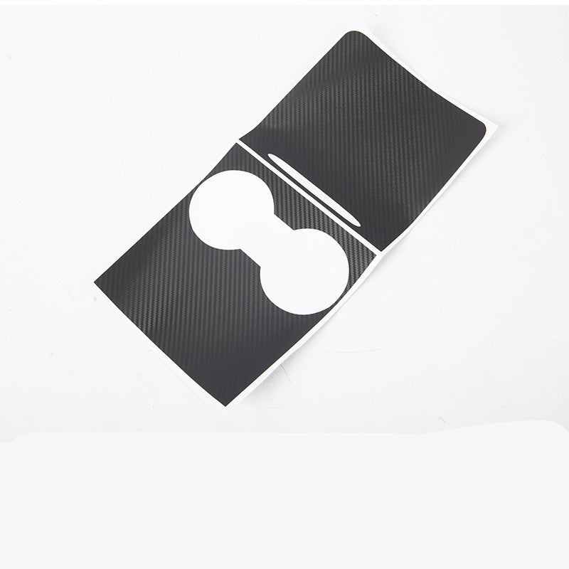 Flag Village Auto Tools Central Armrest Box Protective Film Modification Parts