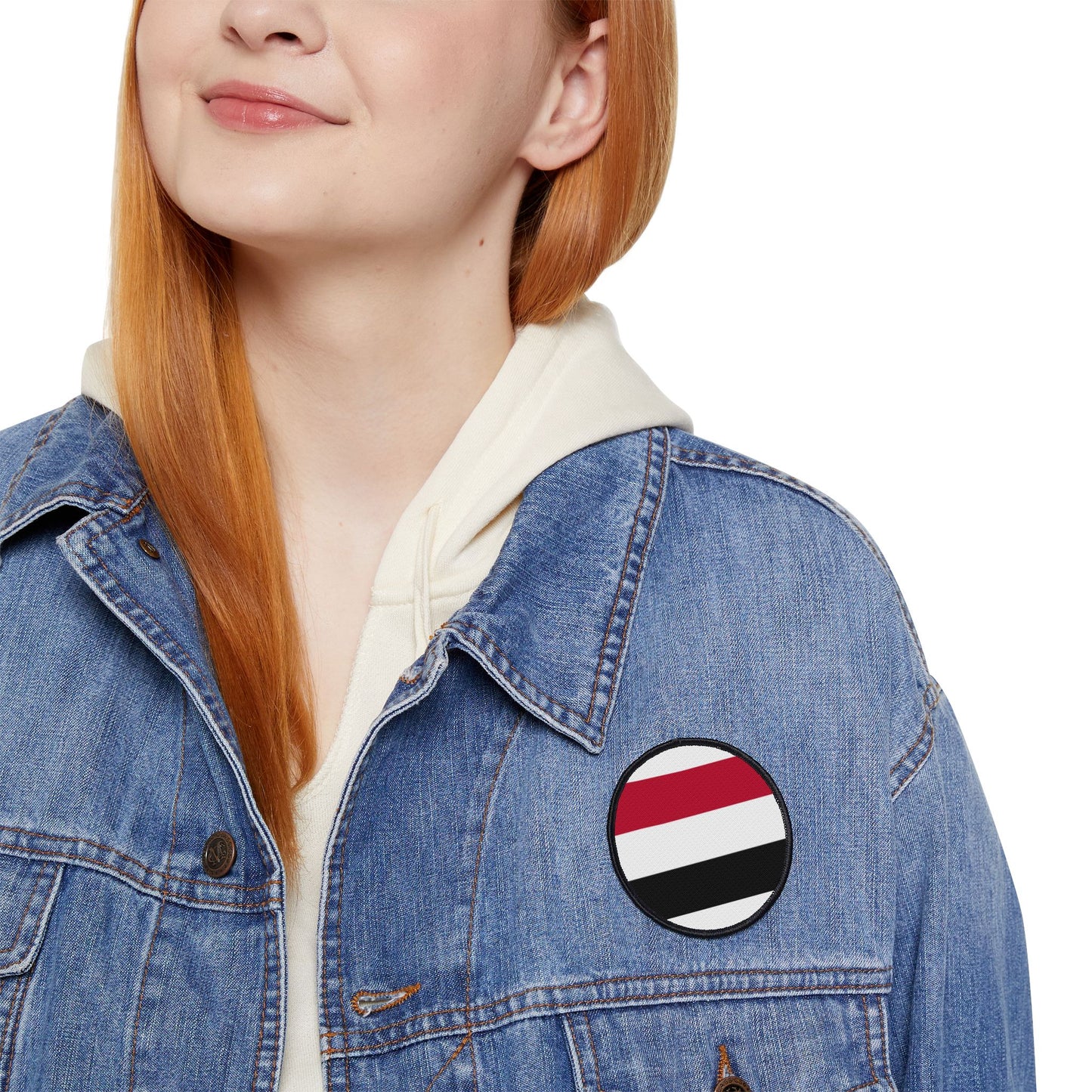 Flag Village Yemen Flag Embroidery Iron-On Patches