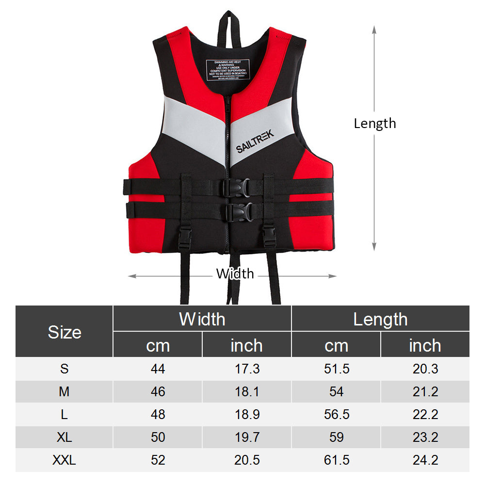 Flag Village Professional life jacket thickened buoyancy