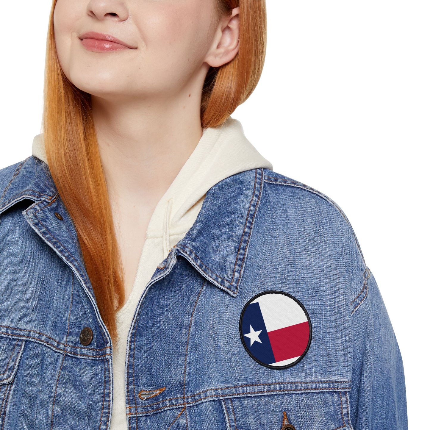 Flag Village Texas State Flag Embroidery Iron-On Patches
