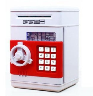 Flag Village Automatic Paper Money Piggy Bank Gift Money Box Safe