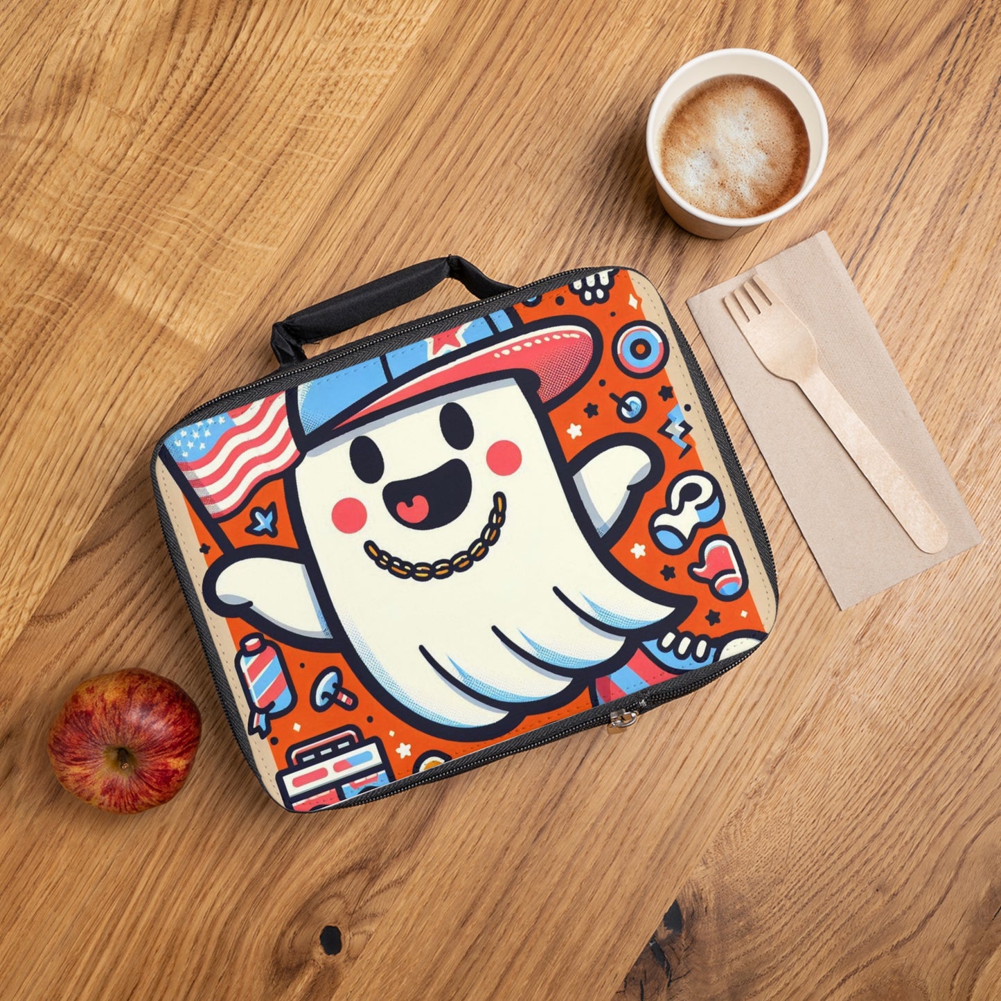 Flag Village Halloween Witch Lunch Bag HW0106