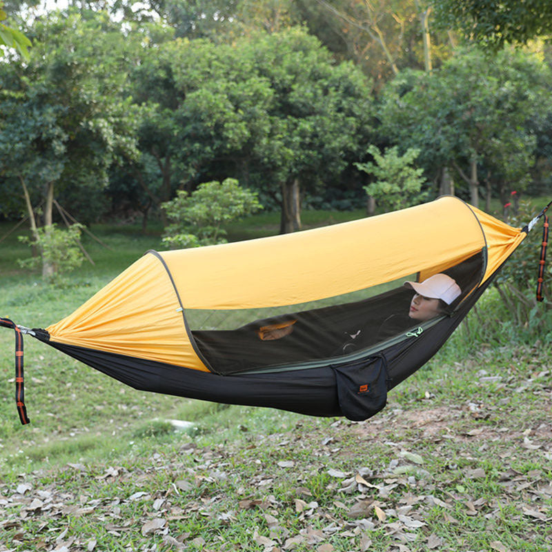 Flag Village Anti-mosquito outdoor sunscreen camping hammock
