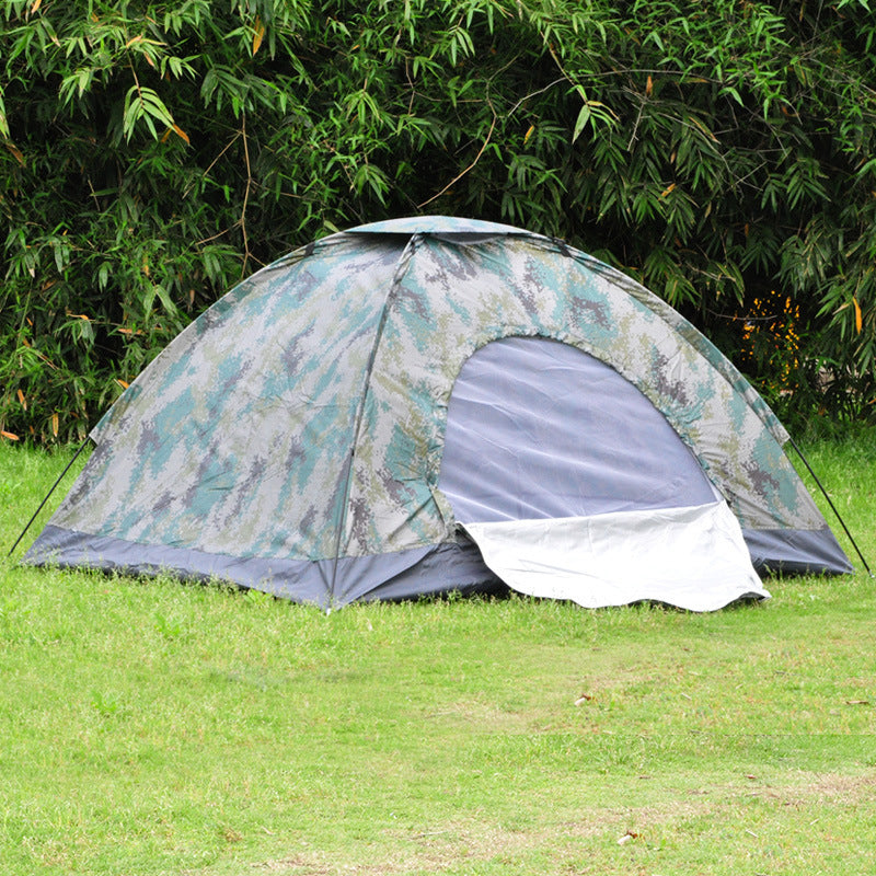 Flag Village Double Camouflage Tent Leisure Tent Outdoor Camping Tent