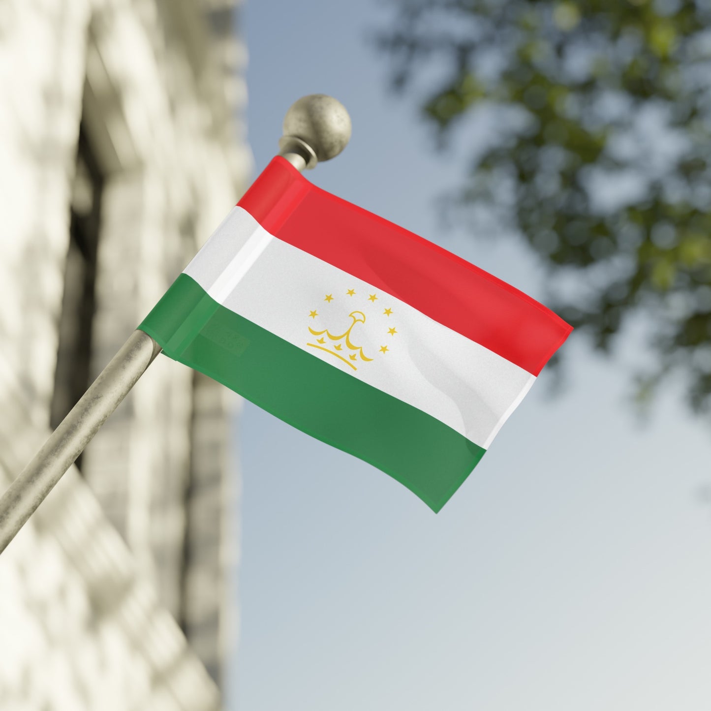 Flag Village Tajikistan Flag 18" x 12" / 36" x 24" / 60" x 36"