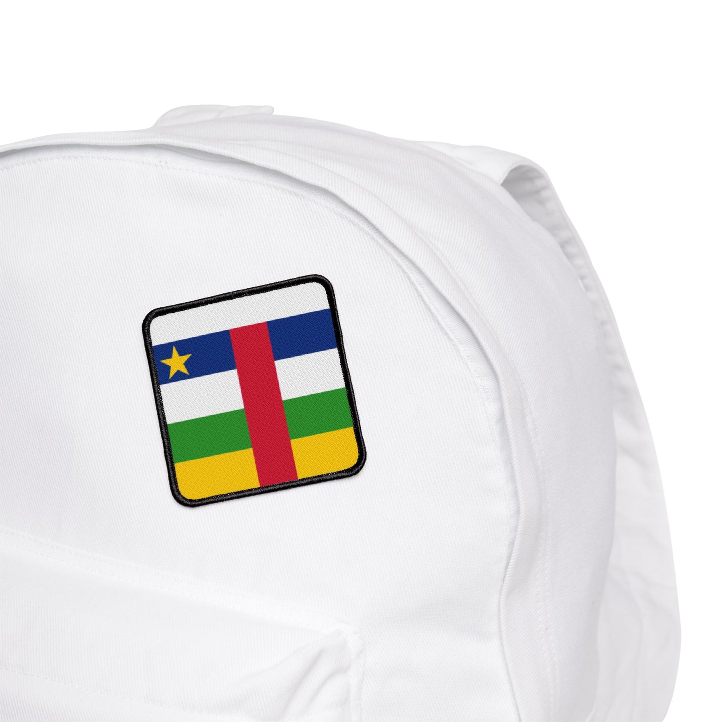 Flag Village Central African Republic Flag Embroidery Iron-On Patches